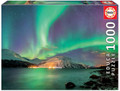Educa - Aurora Borealis - 1000 Piece Jigsaw Puzzle - Puzzle Glue Included - Completed Image Measures 26.8" x 18.9" - Ages 14+ (17967)