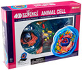 Famemaster 4D-Science Animal Cell Anatomy Model Coral, Black, Mint Green, Beige, Gold, Rose Gold