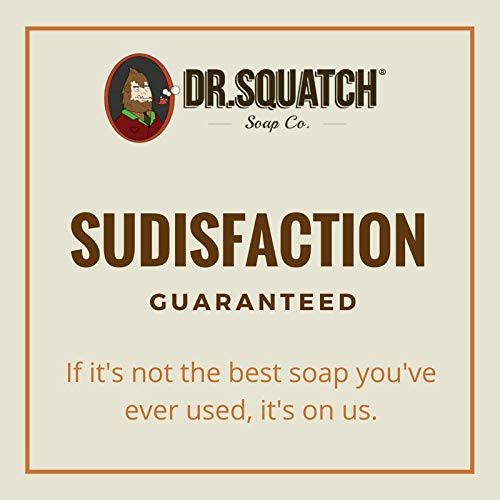 Dr. Squatch Soap Co. Men's, Natural Exfoliating Soap Bar for Men, 4 PACK  scents in main photo 