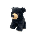 Black Bear Junior - Warmies Cozy Plush Heatable Lavender Scented Stuffed Animal
