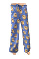 Pet Lover Pajama Pants – New Cotton Blend - Medium Size Pomeranian Blue