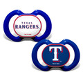 BabyFanatic Pacifier 2-Pack - MLB Texas Rangers - Officially Licensed League Gear