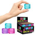 Schylling NeeDoh Nice Ice Baby - Sensory Squeeze Toy - Single Mini Nice Cube in Assorted Colors - Ages 3+ (Pack of 1)