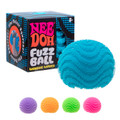 Schylling NeeDoh Fuzz Ball Wonder Waves - Sensory Toy with a Velvet Texture and Soft Cloud Squish - One Per Pack