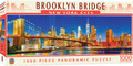 MasterPieces 1000 Piece Jigsaw Puzzle for Adults, Family, Or Youth - Brooklyn Bridge, NYC Panoramic - 13"x39"