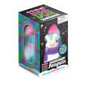 Schylling NeeDoh Polar Glow Penguin - Sensory Squeeze Toy - Assorted Colors Glow in The Dark - Ages 3+ (Pack of 1)