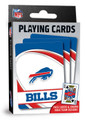 MasterPieces - NFL Playing Cards, Officially Licensed Buffalo Bills Football Deck, Family Games for Adults and Kids, Standard Size