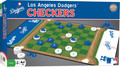 MasterPieces Officially licensed MLB Los Angeles Dodgers Checkers Board Game for Families and Kids ages 6 and Up