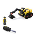 Red Toolbox Stanley Jr - Take a Part Excavator, Yellow; Black