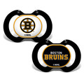 BabyFanatic Officially Licensed Unisex Pacifier 2-Pack - NHL Boston Bruins