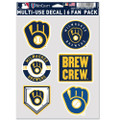 Milwaukee Brewers Multi Use 6 Fan Pack