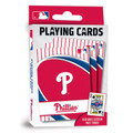 MasterPieces Officially Licensed MLB Philadelphia Phillies Playing Cards - 54 Card Deck for Adults