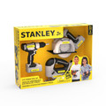 Stanley Jr. 3 Pack Kids Toy Power Tool Set with Drill, Circular Saw and Jigsaw Fun Pretend Play Tools for Young Builders Ages 3+ Batteries Included