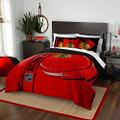 Chicago Blackhawks Comforter and Sham Bed Set