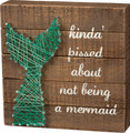 Primitives By Kathy String Art - Not A Mermaid