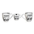 Cypress Home Baby Cub and Family Ceramic Cup O'Java Mug Gift Set