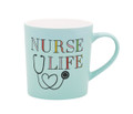 Nurse Life Matte Ceramic Coffee Mug 18 oz