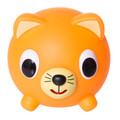 Jabber Ball by Sankyo Toys - Neon Orange Cat