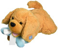 Chantilly Lane "Count On Me" Buddy The Golden Puppy, Mouth Moves and Tail Wags While Singing, 12"