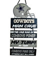 FOCO NFL Team Logo Dallas Cowboys Mancave Man Cave Hanging Wall Sign