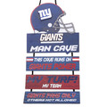 FOCO NFL Team New York Giants Logo Man Cave Helmet Hanging Wall Sign