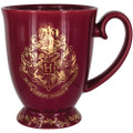 Harry Potter Red And Gold Hogwarts School Crest Ceramic 10 Oz Coffee Cup Mug