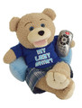 Chantilly Lane Lazy Day Bear Sings "The Lazy Song" Plush, 12"