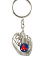 aminco Boston Red Sox - MLB Silver Baseball Glove Keychain