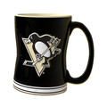 NHL Pittsburgh Penguins Sculpted Relief Mug, 14-Ounce