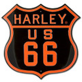 Harley-Davidson Route 66 Tin Sign
