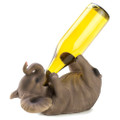 Gifts & Decor Playful Elephant Decorative Wine Bottle Holder Rack