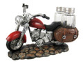 SPICY RIDER Retro Motorcycle Salt & Pepper Shaker Set