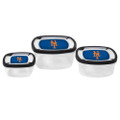 New York Mets Square Plastic Containers (Set of 3)