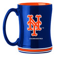 MLB New York Mets Sculpted Relief Mug, 14-ounce