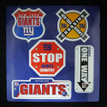 New York Giants Road Sign Magnet Sheet