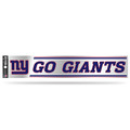 Rico Industries NFL New York Giants Tailgate Sticker - "NY Go Giants"