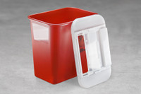 2 Gallon Sharps Container Red Clear Lid SKU: 129-010-1000