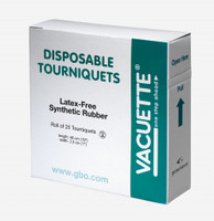 VACUETTE® Disposable Tourniquet, Blue SKU: 136-010-1010