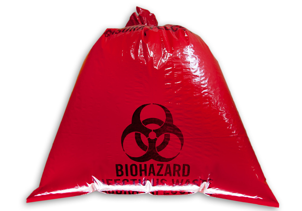 30'' x 36'' Hazardous Material/Infectious Waste Bag SKU 1510101050