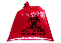 33'' x 39'' Hazardous Material/Infectious Waste Bag SKU: 151-010-1065