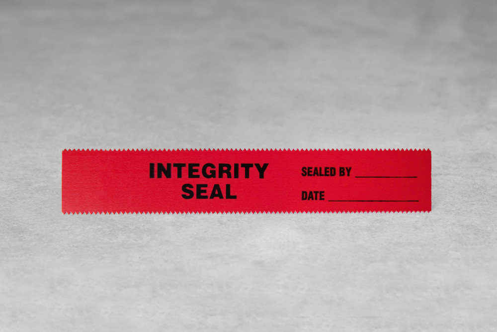Test Tube Integrity Tamper Evident Seals, 100/pack SKU 1730701010
