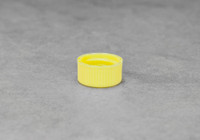 Screw Cap for 5ml and 10ml Transport Vials Polyethylene Yellow  SKU: 211-060-1040
