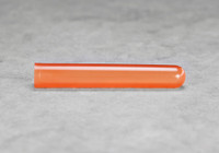 12x75mm PP Test Tube, 5ml Round Bottom Orange  SKU: 224-020-1160