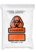 8'' x 10'' Reclosable  ''Biohazard'' 3 Wall Bag with Absorbent SKU: 150-060-1015