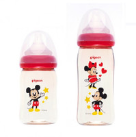 Pigeon SofTouch PPSU Wide Neck Nursing Bottle (160ml/ 240ml) [Disney]