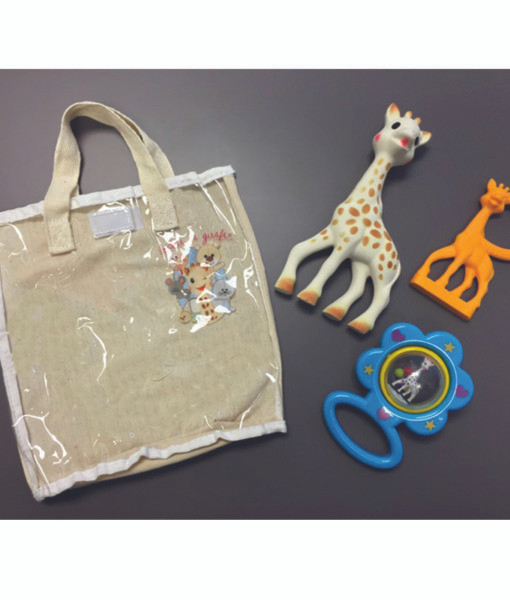 sophie the giraffe gift bag