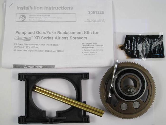 Graco 288818 or 288818 or 243090 Piston kit Magnum XR5, XR7 XR9 SR7
