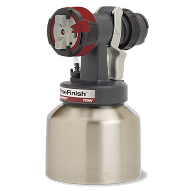 titan 0529008 flexspray fine finish front end painthose com graco paint sprayer tip chart