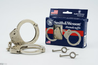 Smith & Wesson Handcuffs, Model S&W 100. Nickel Steel