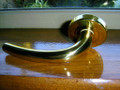 Door handle dummy polished brass Gainsborough Venice